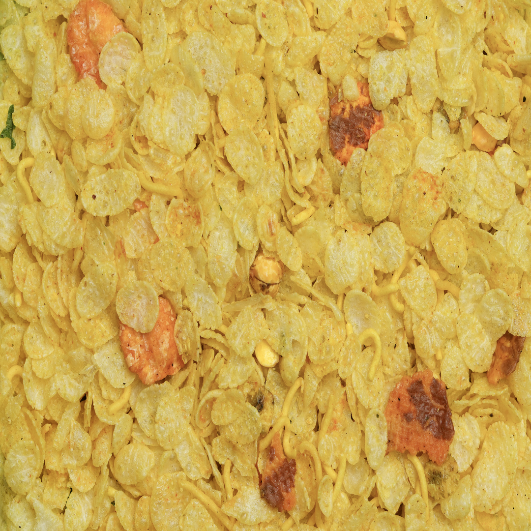 Masala rice flakes